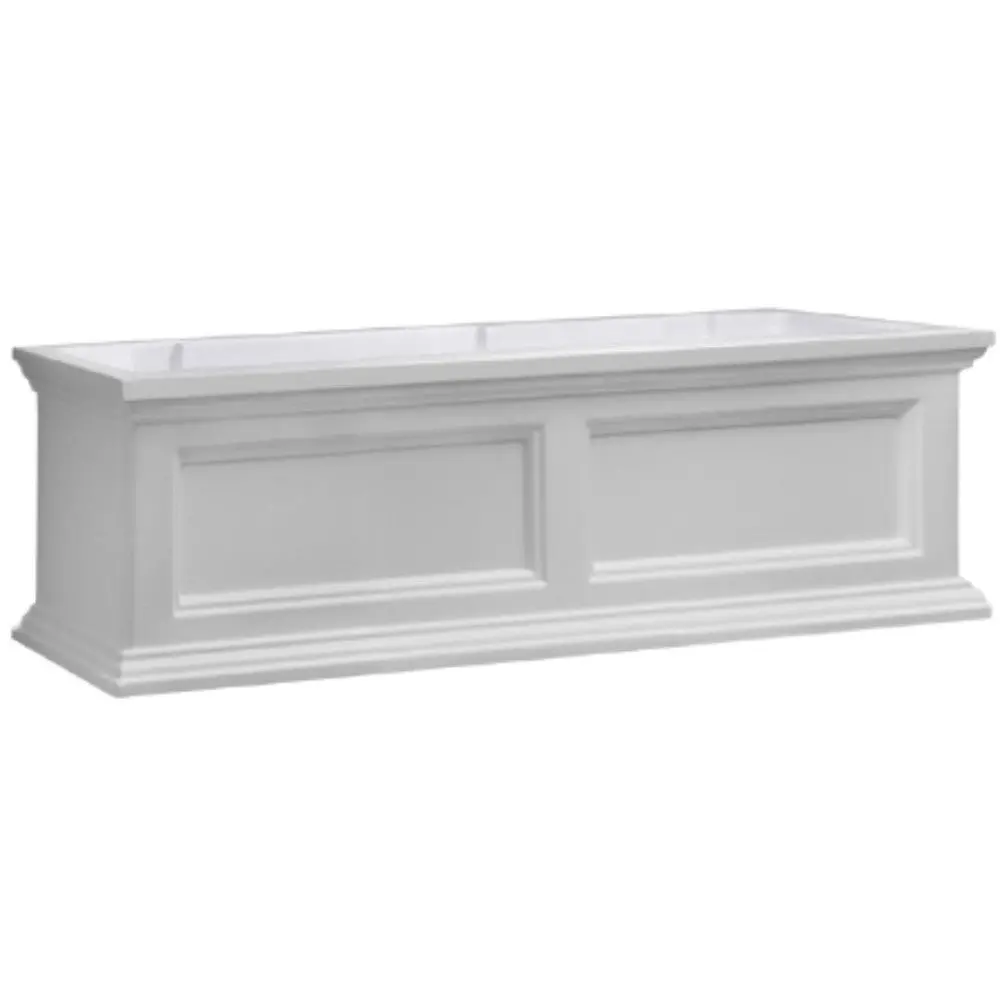Window Box Planter White 1
