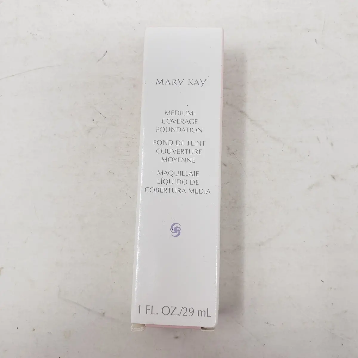 Marykay Medium Coverage Foundation Ivory 105 Gray Wide Cap Discontinued 1 Fl Oz 1