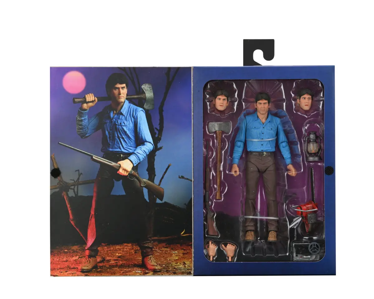 Neca Ultimate Series - The Evil Dead (40Th Anniversary) - Ash Ultimate Action Figure (41971) Low Stock 1