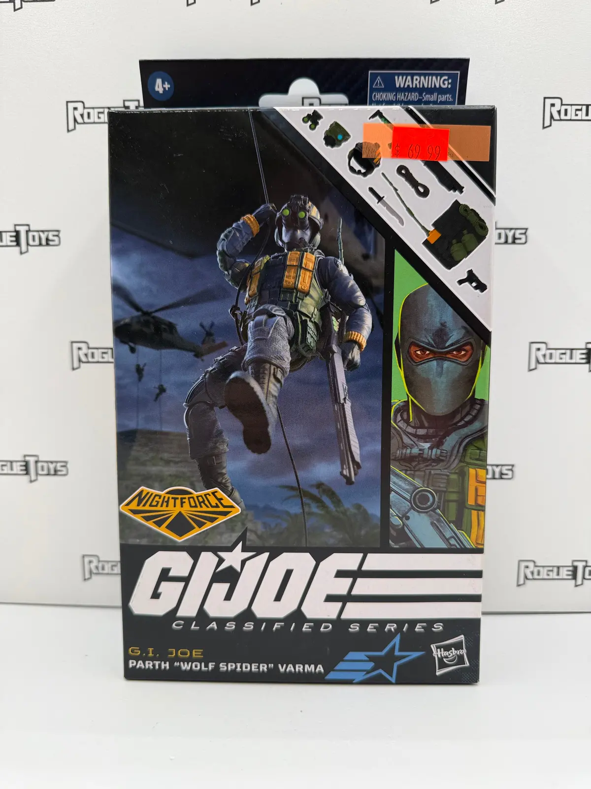 Hasbro G.I. Joe Classified Series Nightforce G.I. Joe Parth “Wolf Spider” Varma 1