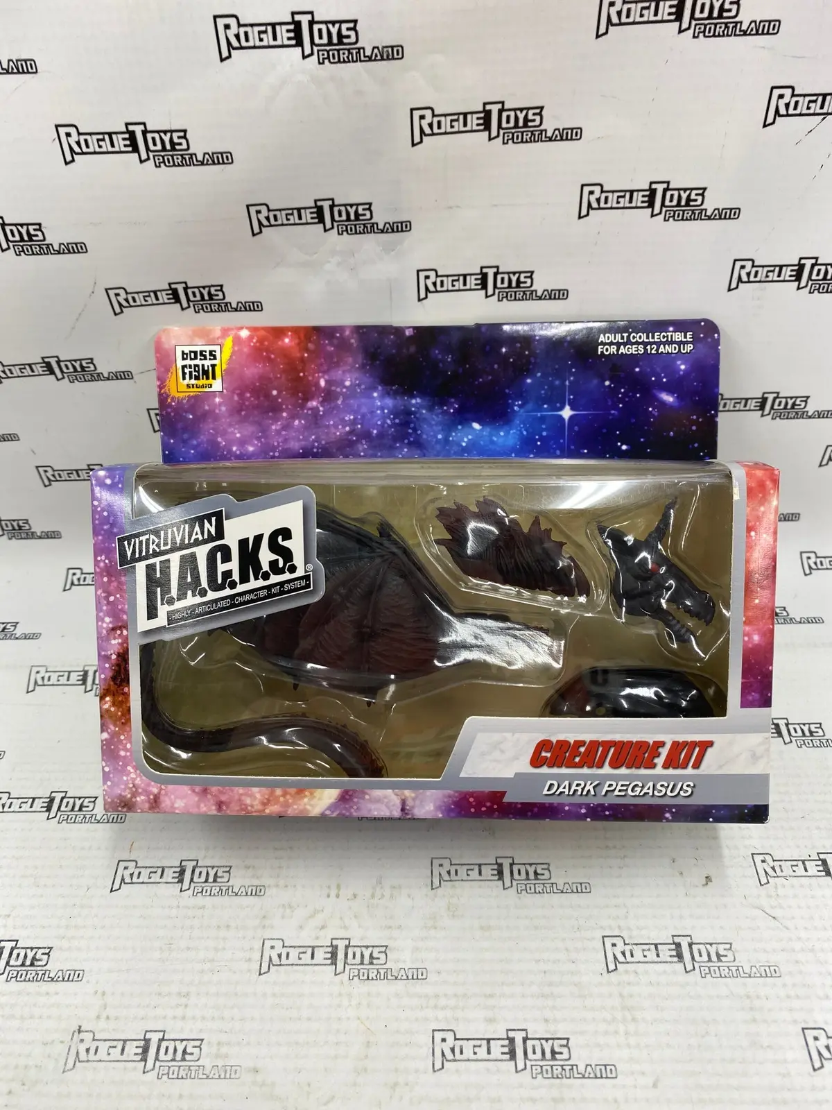 Boss Fight Studios Vitruvian H.A.C.K.S. Dark Pegasus Creature Kit 1