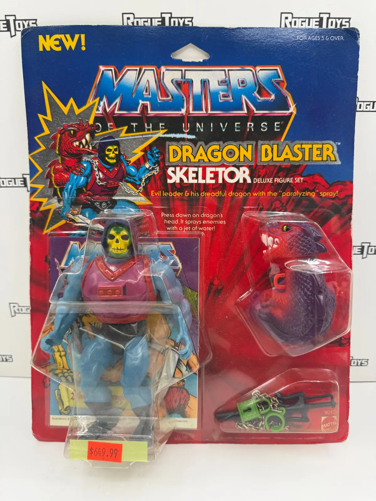 Mattel Masters Of The Universe (Motu) Evil Warriors Dragon Blaster Skeletor 1