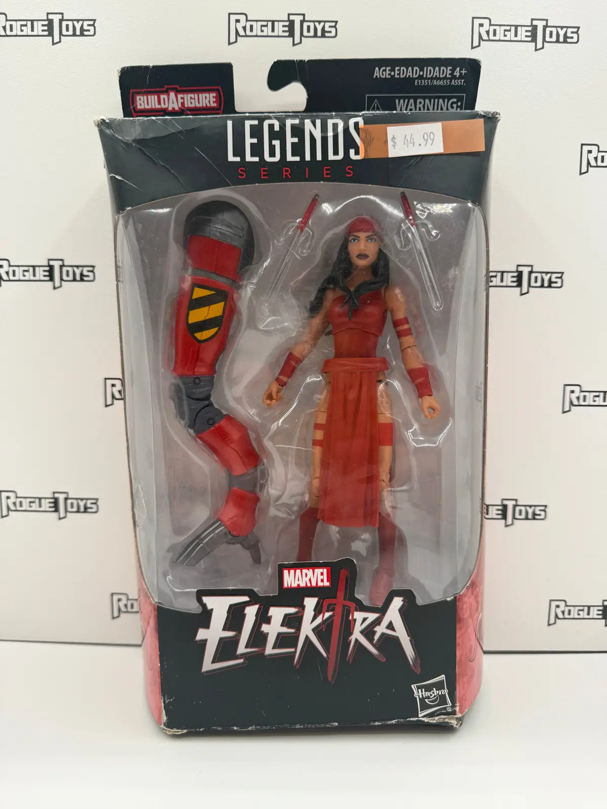 Hasbro Marvel Legends Sp//Dr Baf Series Elektra 1