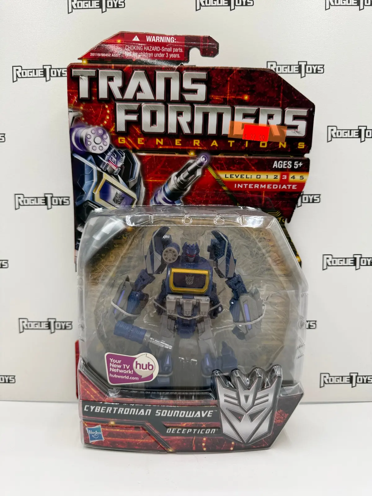 Hasbro Transformers Generations Deluxe Class Decepticon Cybertronian Soundwave 1