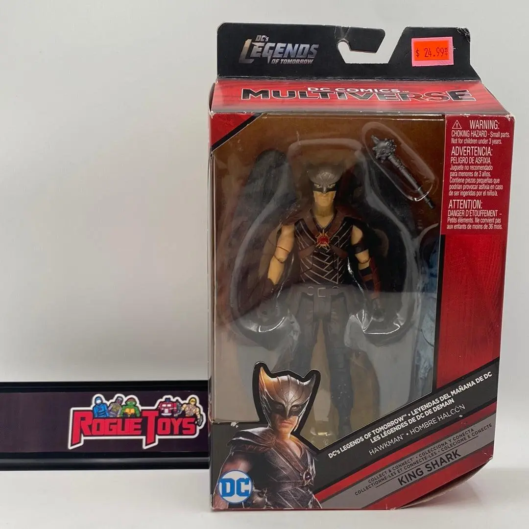 Mattel Dc Comics Multiverse Dc’S Legends Of Tomorrow Hawkman (King Shark Series) 1