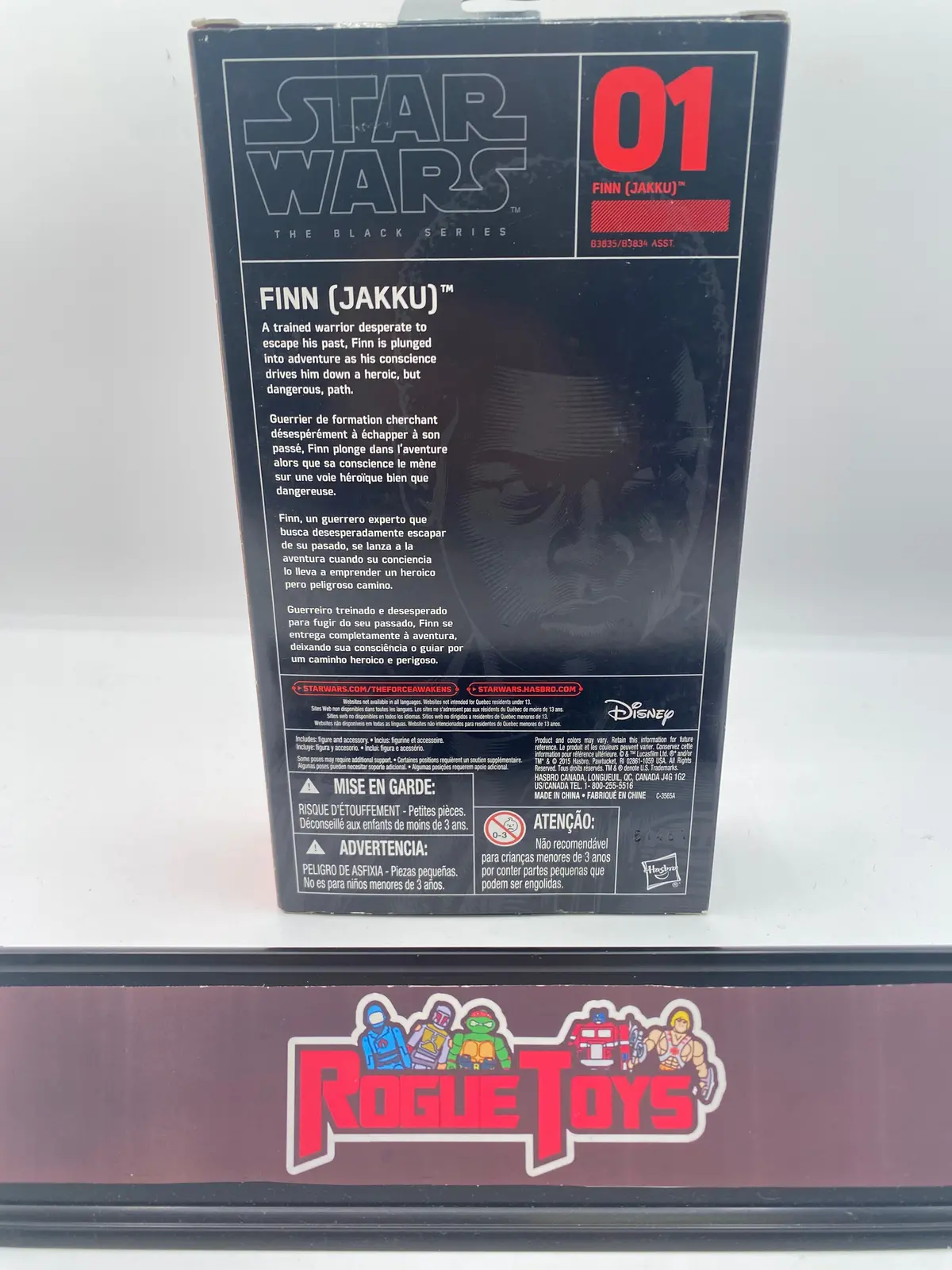 Hasbro Marvel Legends Star Wars The Black Series Finn (Jakku) 2