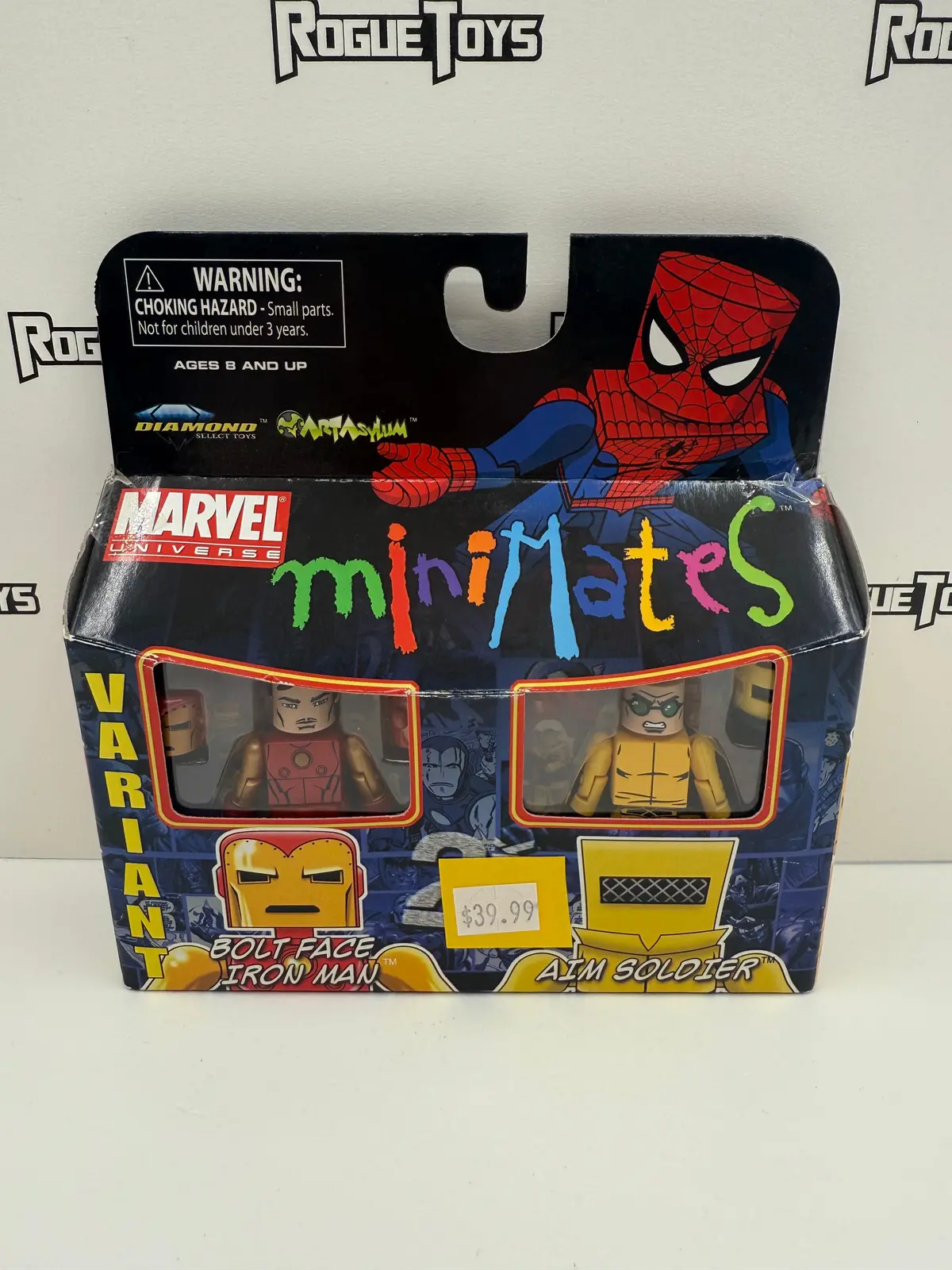 Diamond Select Toys Marvel Universe Minimates 2-Pack Bolt Face Iron Man & Aim Soldier (Variant) 1