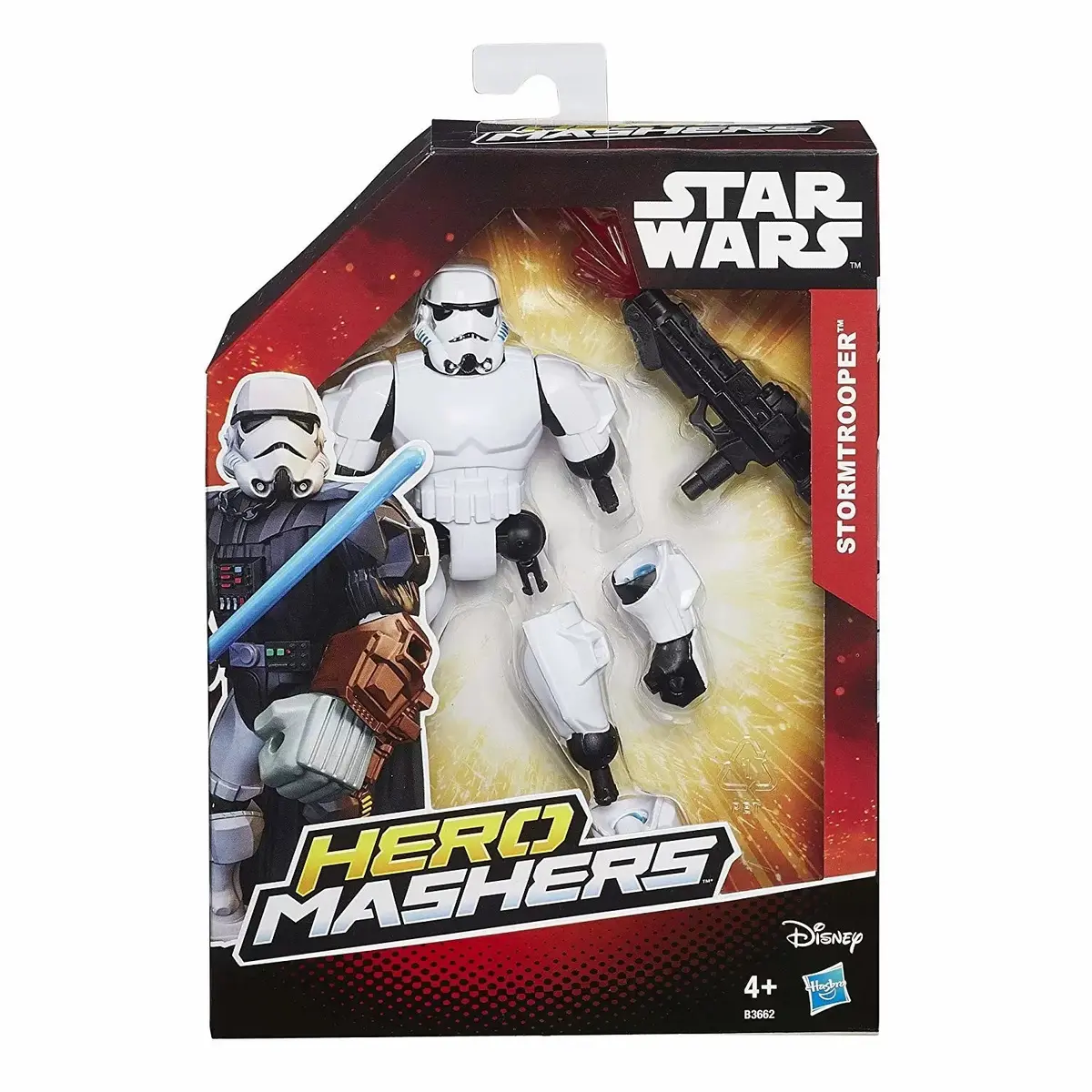 Star Wars Hero Mashers: Imperial Stormtrooper (Return Of The Jedi) Customizable 6-Inch Figure (B3662) Low Stock 1