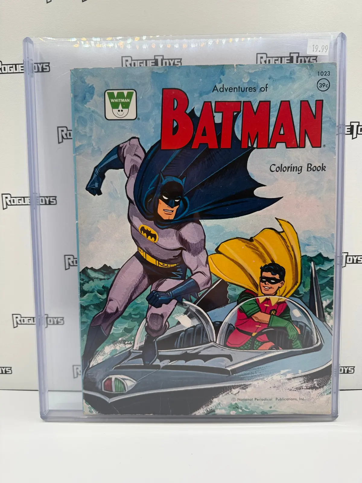 Whitman Adventures Of Batman Coloring Book 1