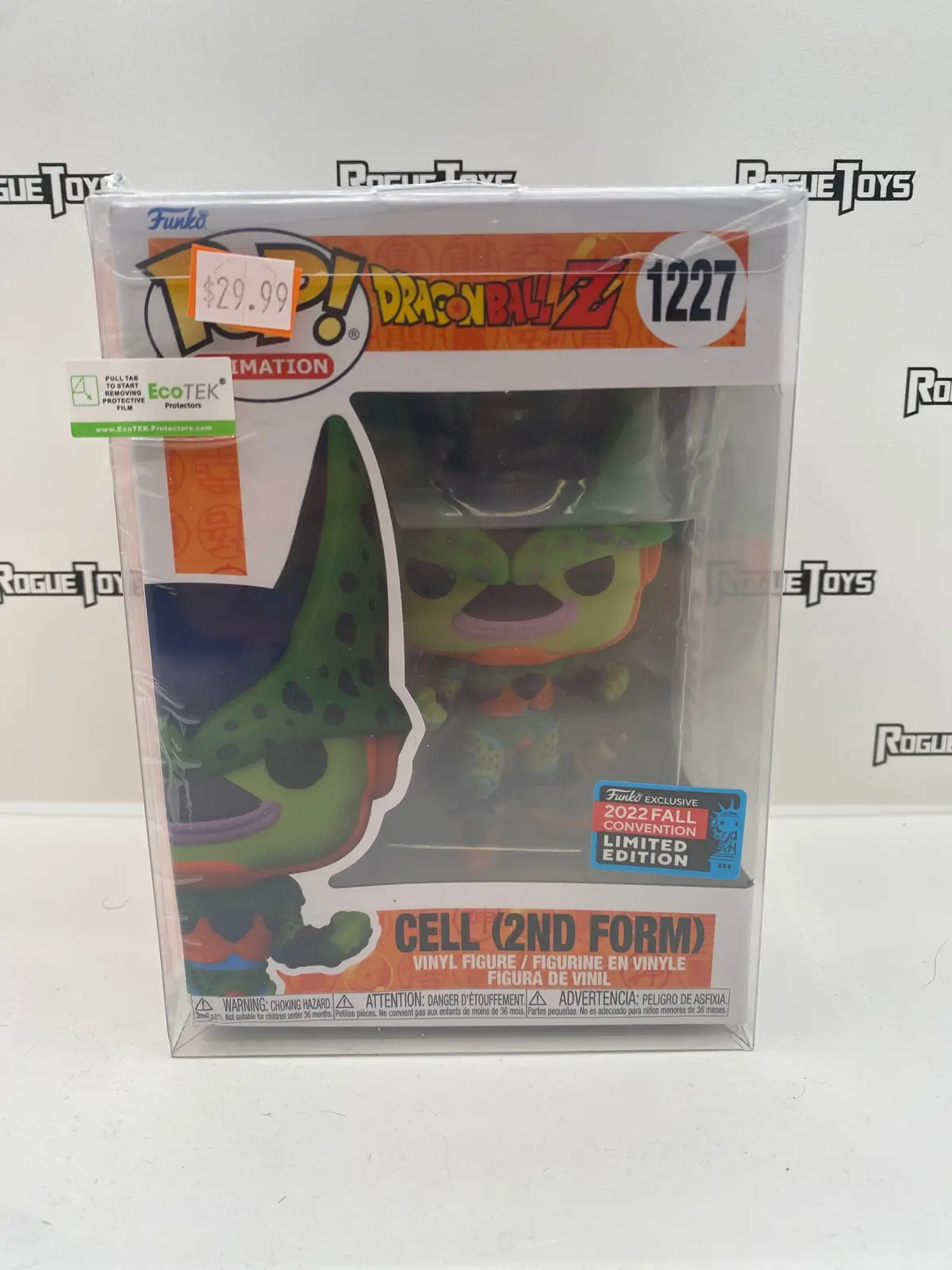 Funko Pop! Animation Dragon Ball Z Cell (2Nd Form) (Funko Exclusive 2022 Fall Convention Limited Edition) 1