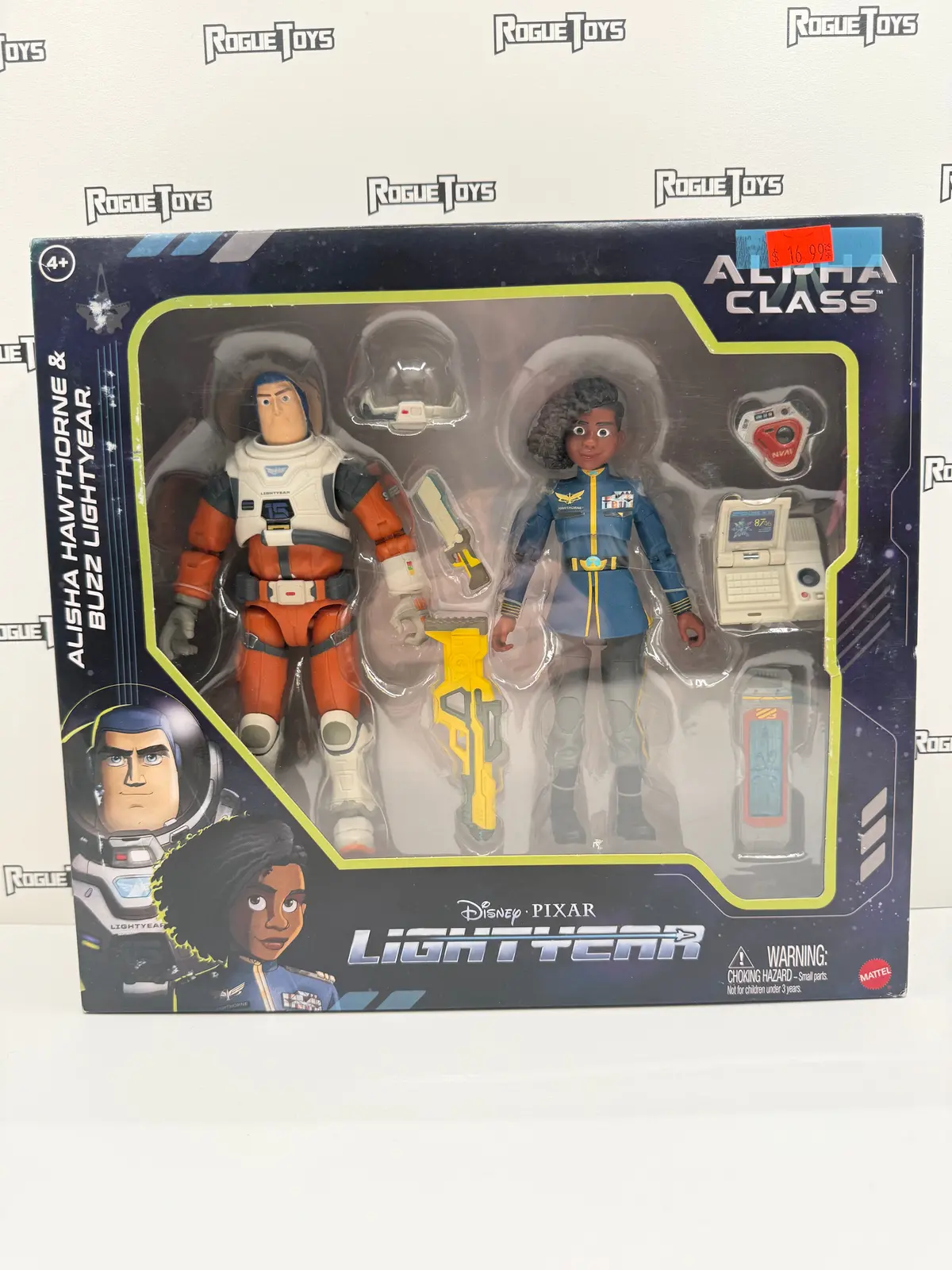 Mattel Disney•Pixar Lightyear Alpha Class Alisha Hawthorne & Buzz Lightyear 1