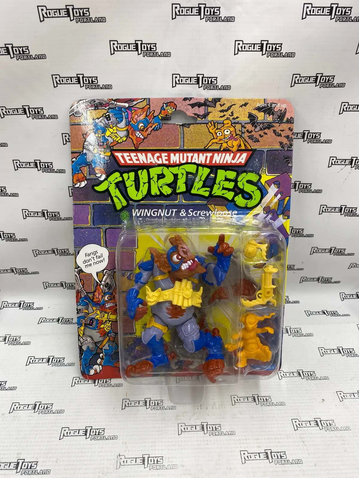 Vintage Tmnt Wingnut & Screwloose Moc 1