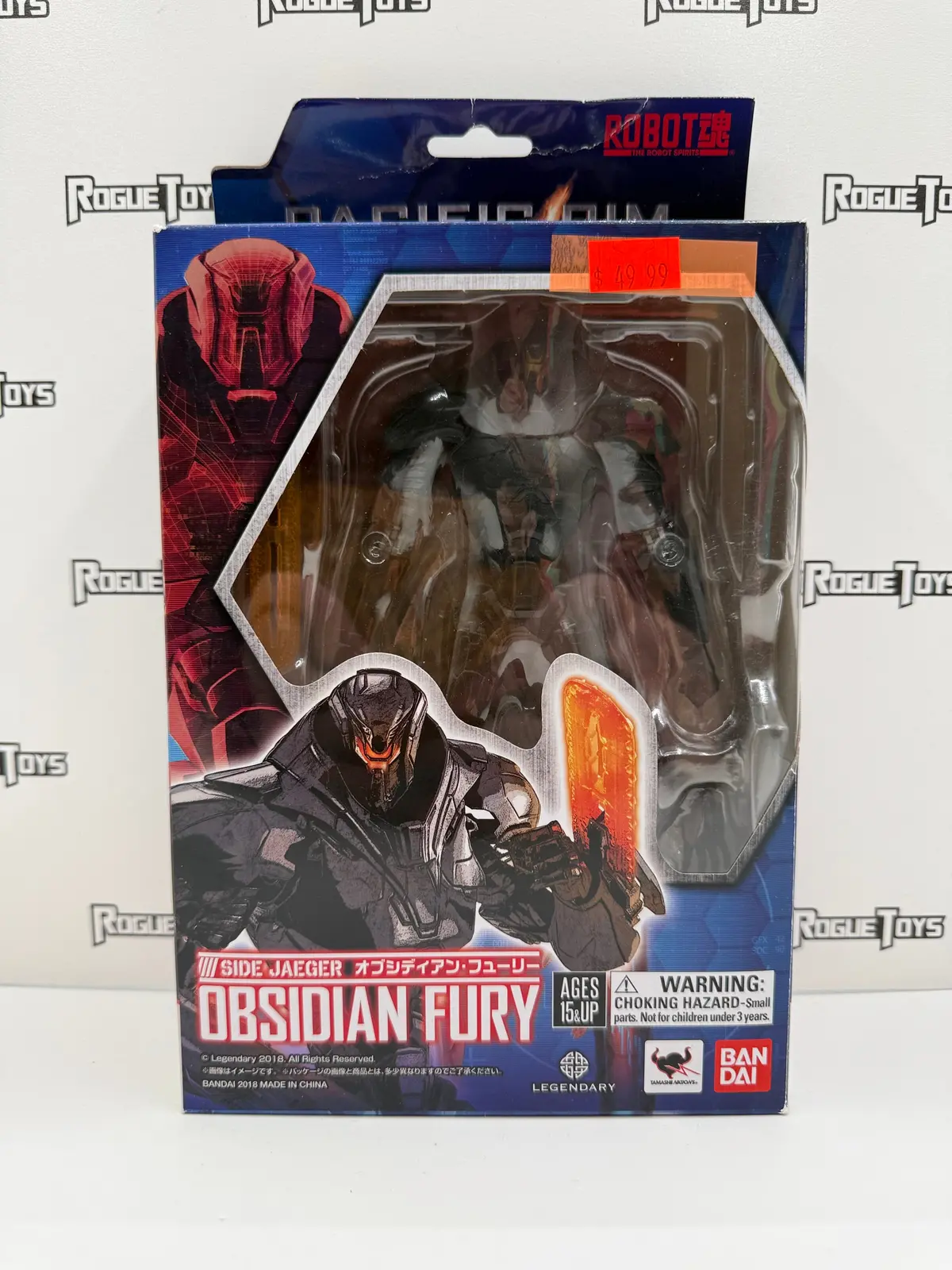 Bandai Tamashii Nations Pacific Rim: Uprising Side Jaeger Obsidian Fury 1