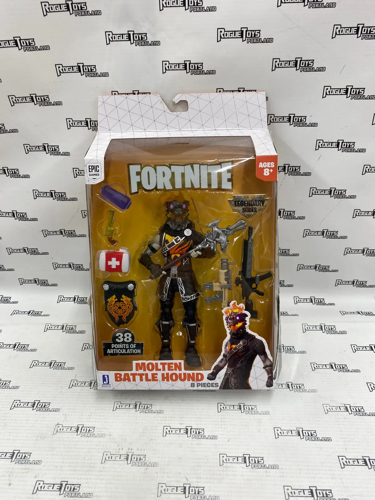 Fortnite Legendary Series Molten Battle Hound 1