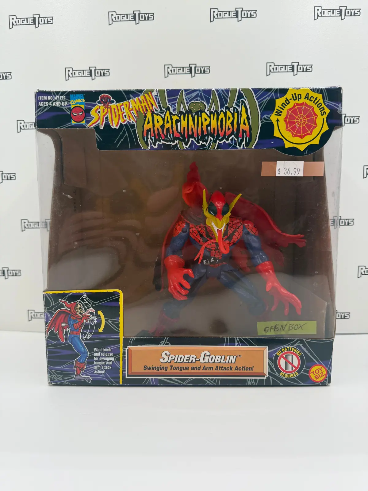 Toybiz Marvel Comics Spider-Man Arachnophobia Spider-Goblin 1