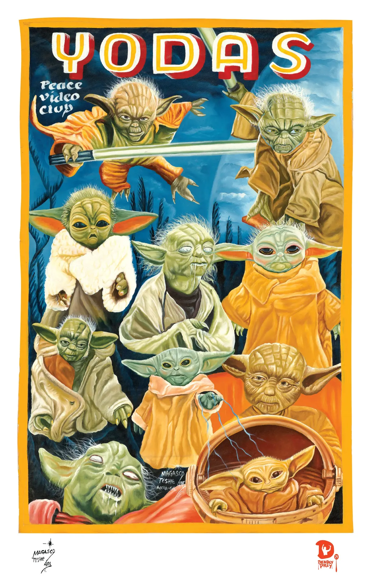 Yodas (High Quality Print) - Magasco 1