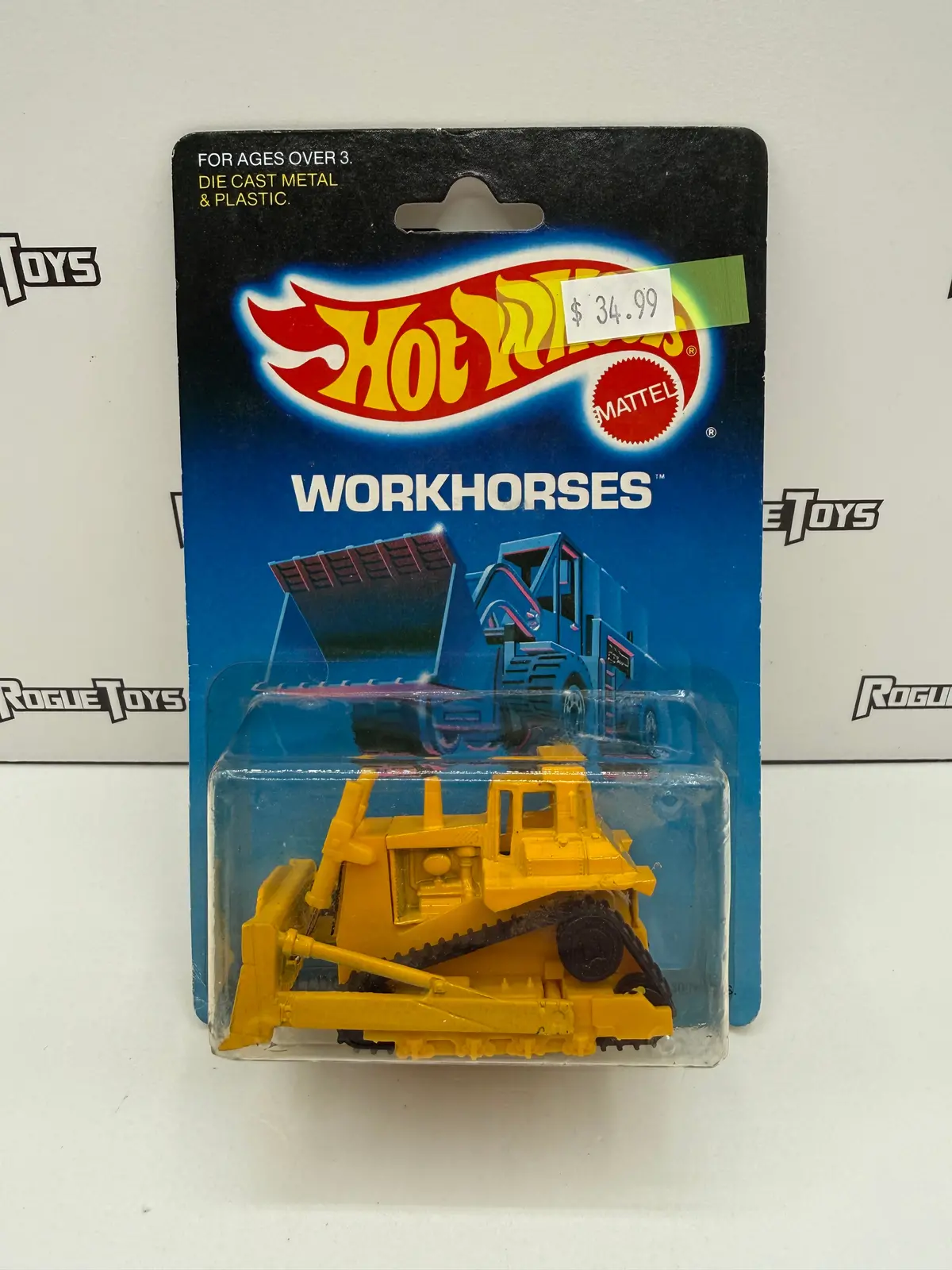 Mattel Hot Wheels Workhorses 1172 Cat Bulldozer 1