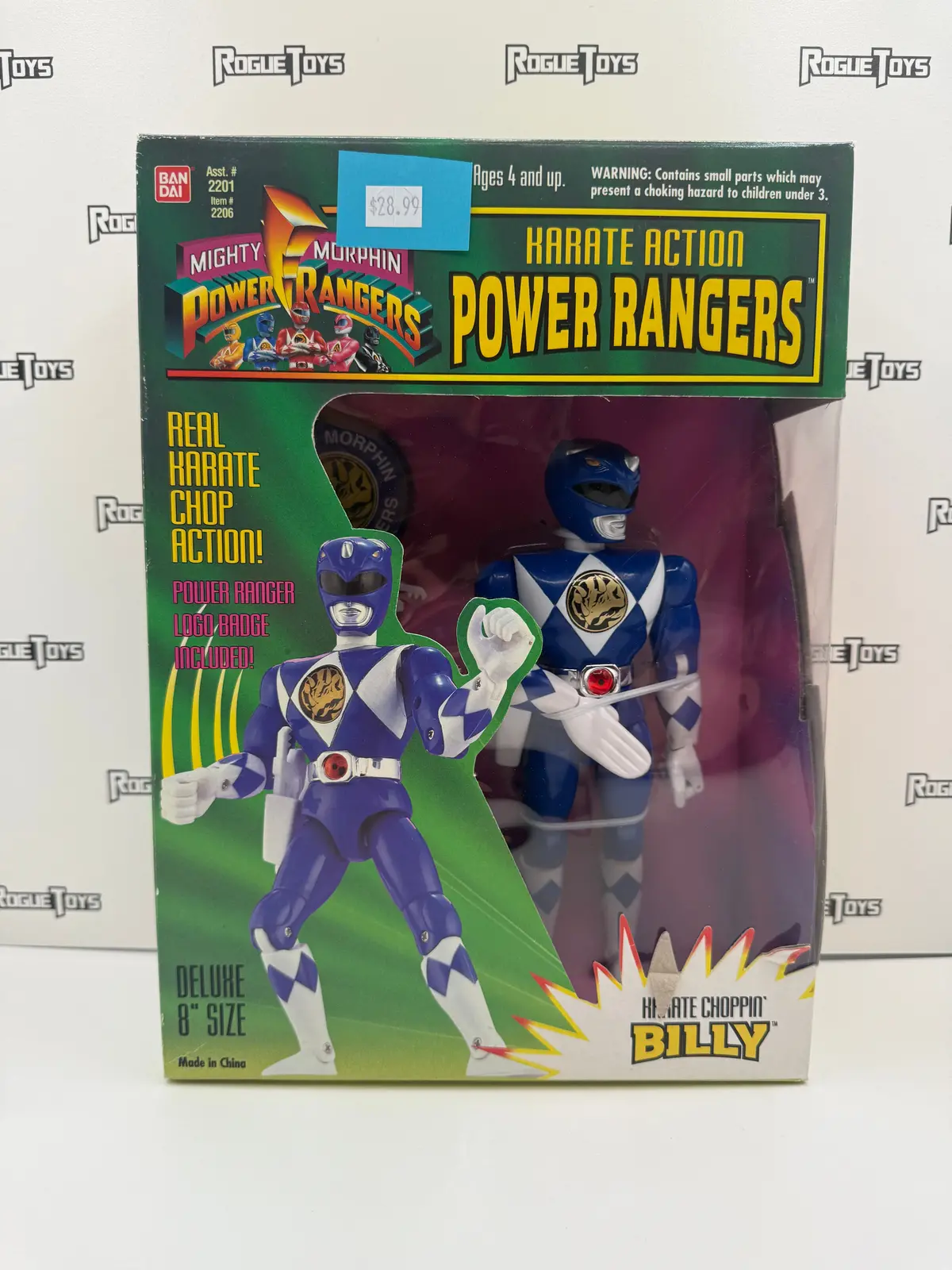 Bandai Mighty Morphin Power Rangers Karate Action Power Rangers Karate Choppin’ Billy 1