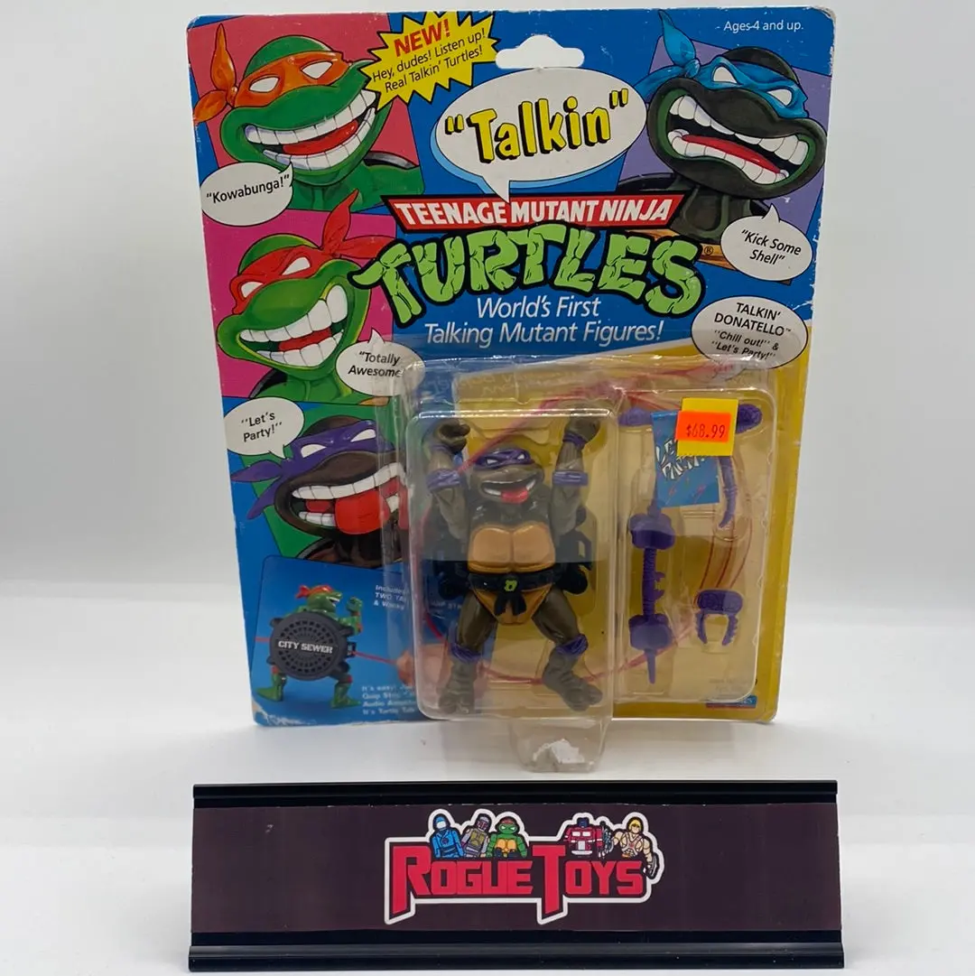 Playmates 1991 Talkin’ Teenage Mutant Ninja Turtles Talkin’ Donatello 1