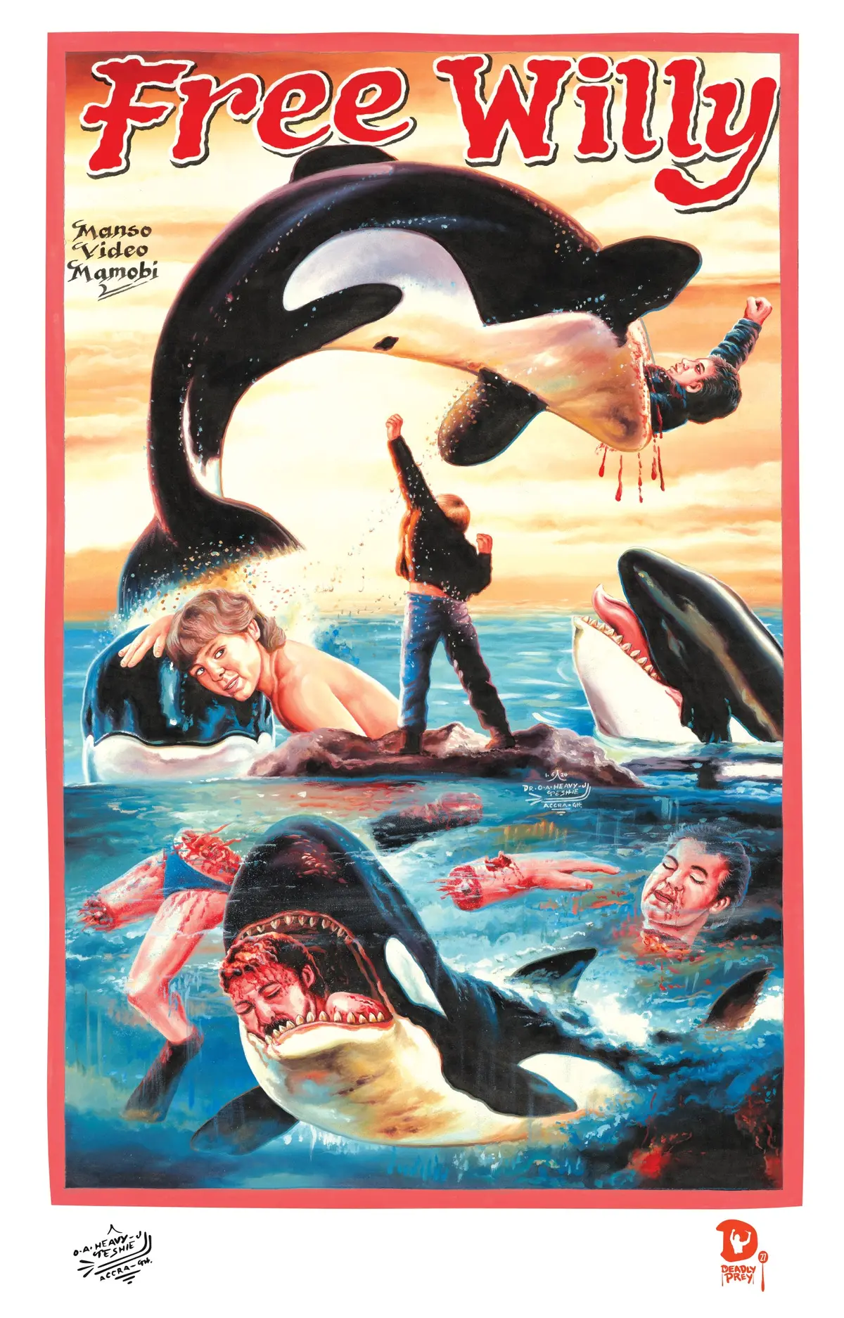 Free Willy (High Quality Print) - Heavy J 1