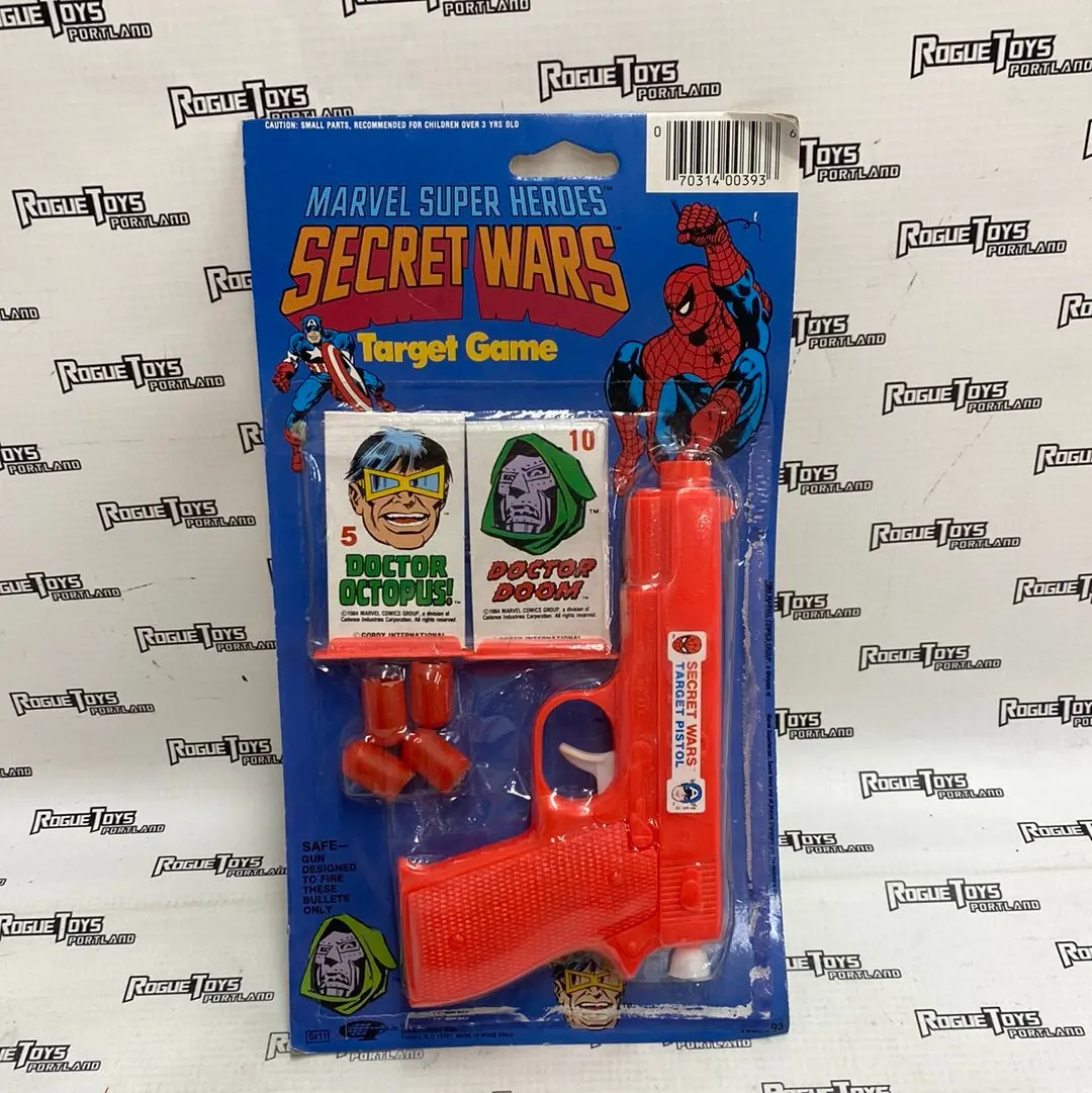 Vintage Marvel Super Heroes Secret Wars Target Game (Partially Opened Blister) 1