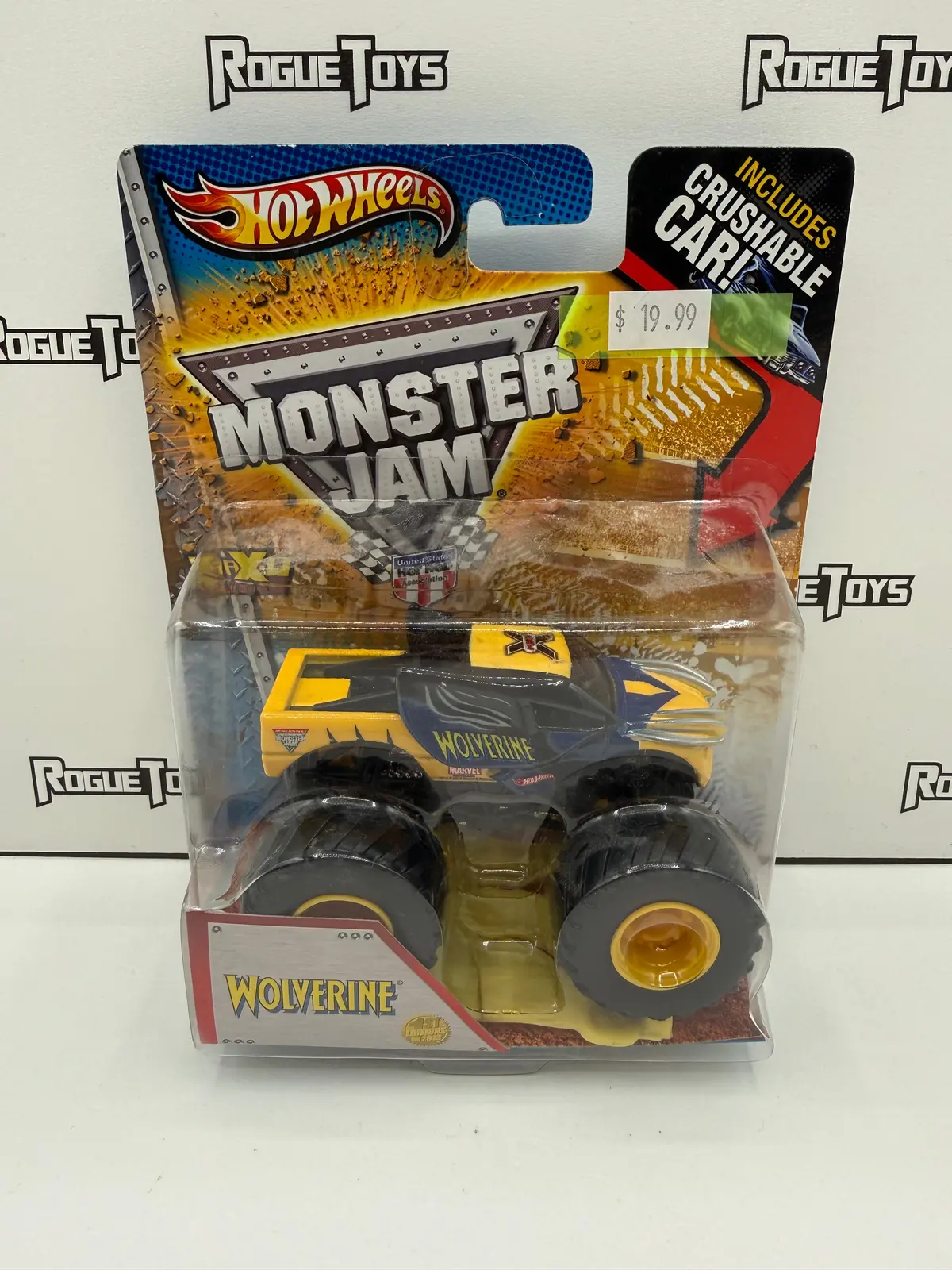 Mattel Hot Wheels Monster Jam Marvel Wolverine 1