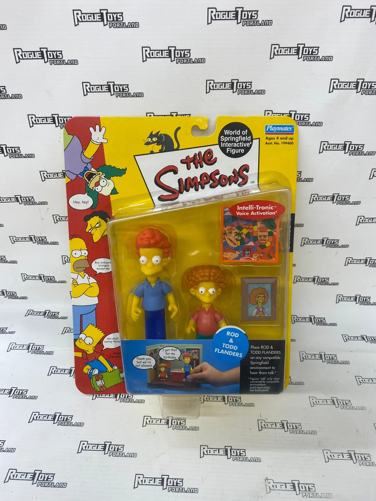 Playmates The Simpsons Series 9 Rod & Todd Flanders 1