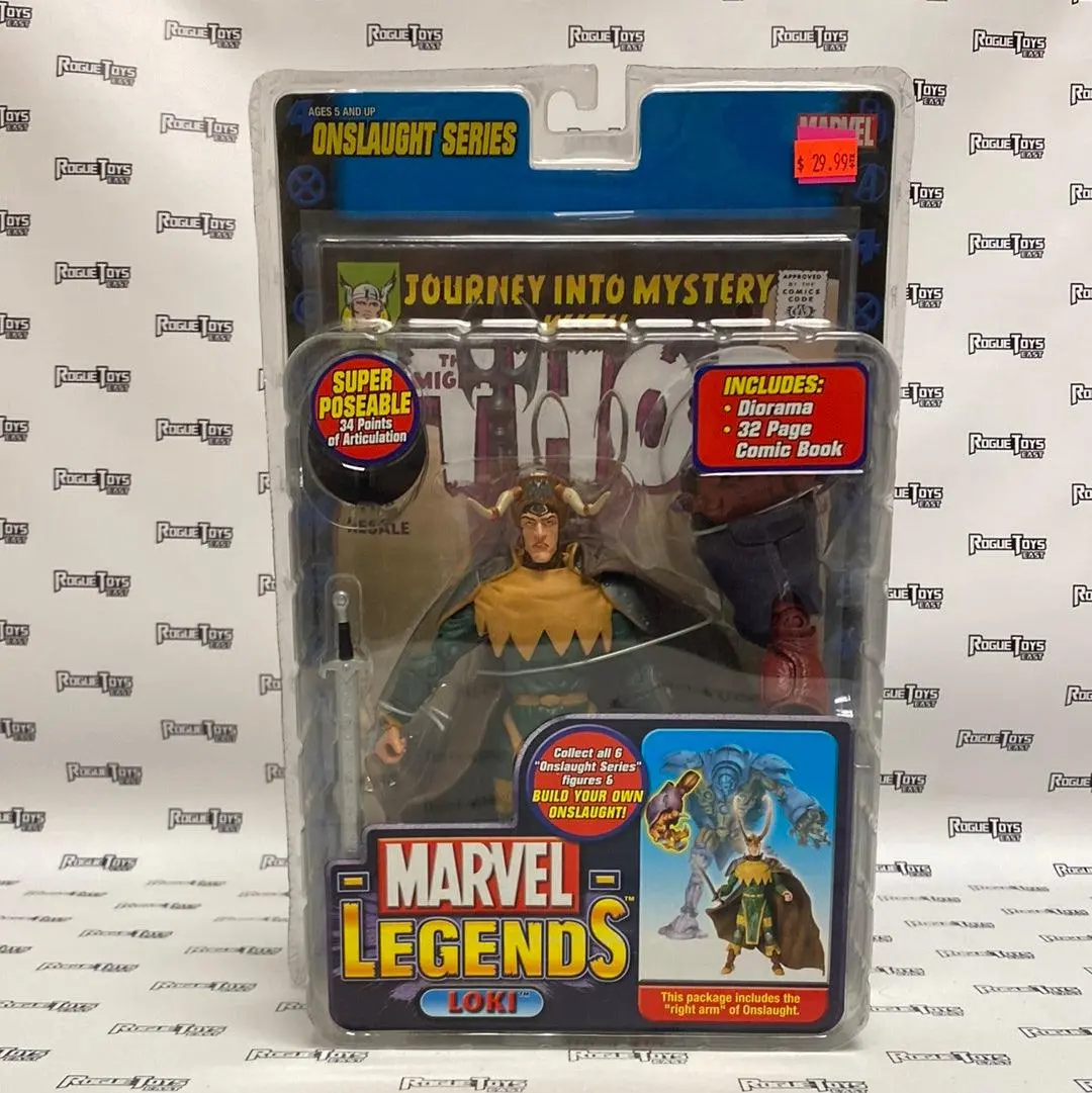 Toybiz Marvel Legends Onslaught Series Loki 1