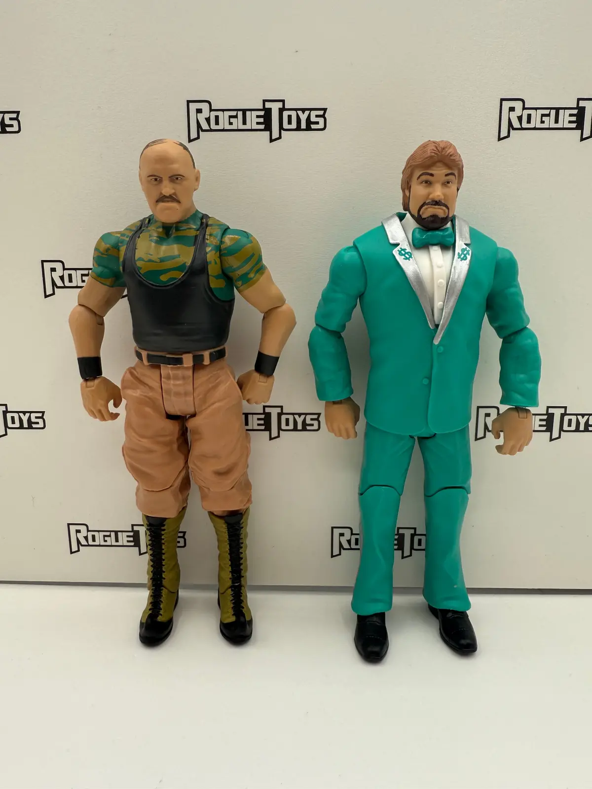 Mattel Wwe Basic Flashback Series 1 Sgt. Slaughter & The Million Dollar Man (Walmart Exclusives) 1