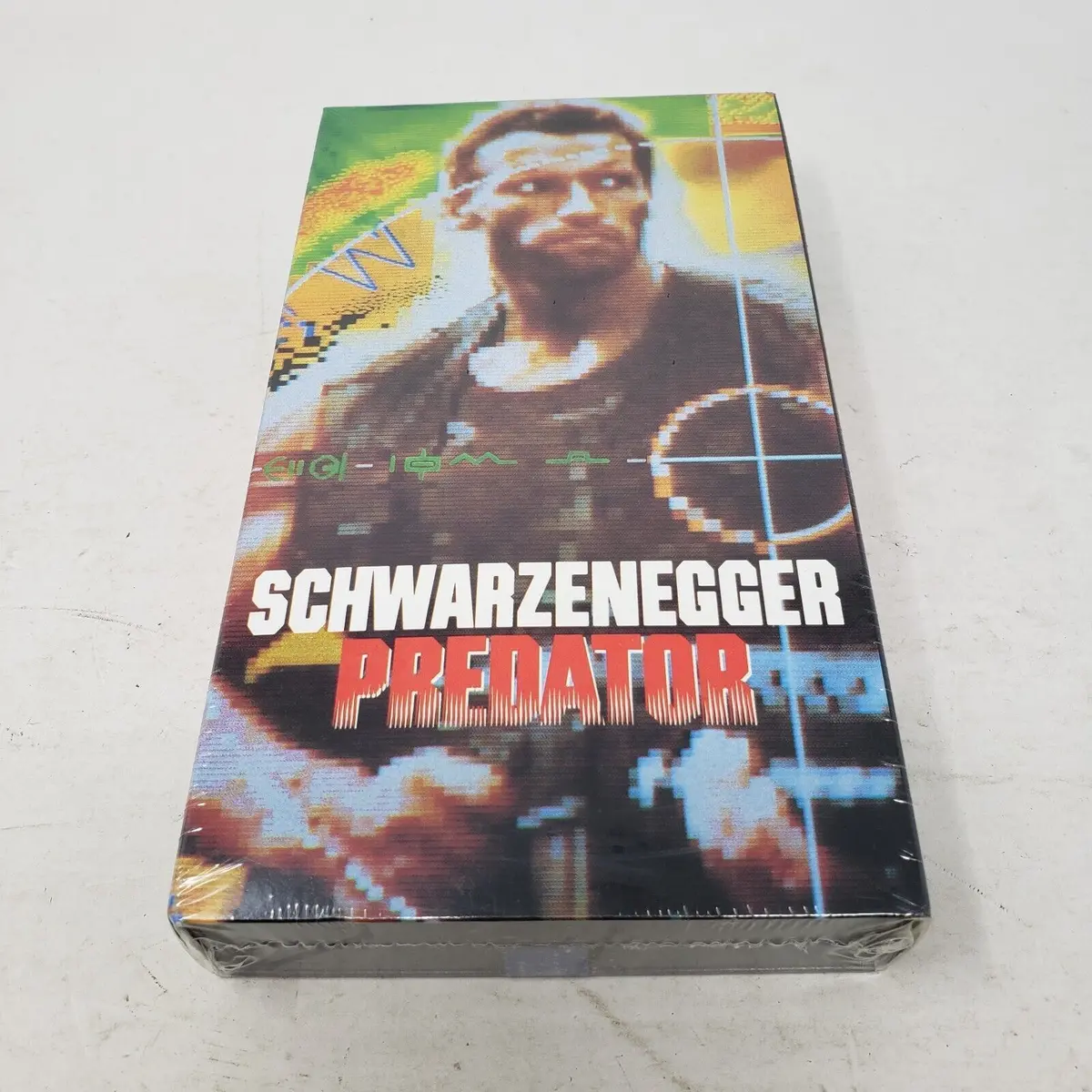 Predator 1991 Vhs Tape New Factory Sealed Movie Watermarks Fox Schwarzenegger 1