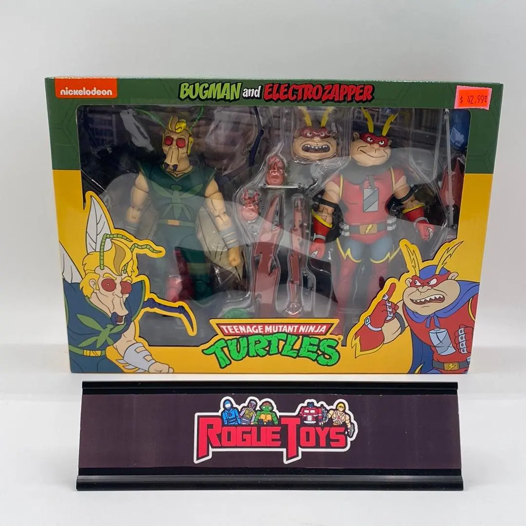 Neca Reel Toys Nickelodeon Teenage Mutant Ninja Turtles Bugman And Electrozapper 1