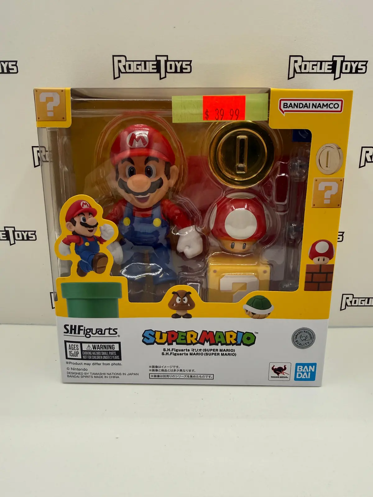 Bandai Tamashii Nations S.H.Figuarts Super Mario 1