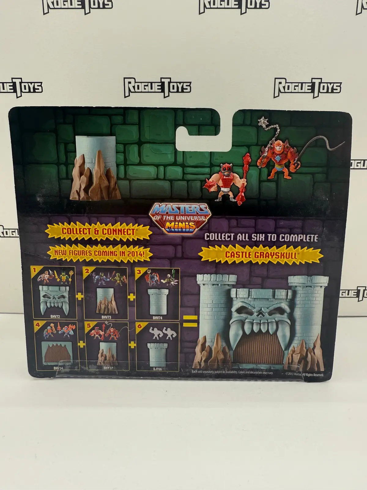 Mattel Masters Of The Universe Minis Castle Grayskull C&C Series Zodac & Beast Man 1