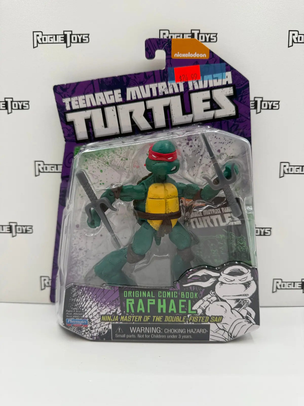Playmates Nickelodeon Teenage Mutant Ninja Turtles (Tmnt) Original Comic Book Raphael 1
