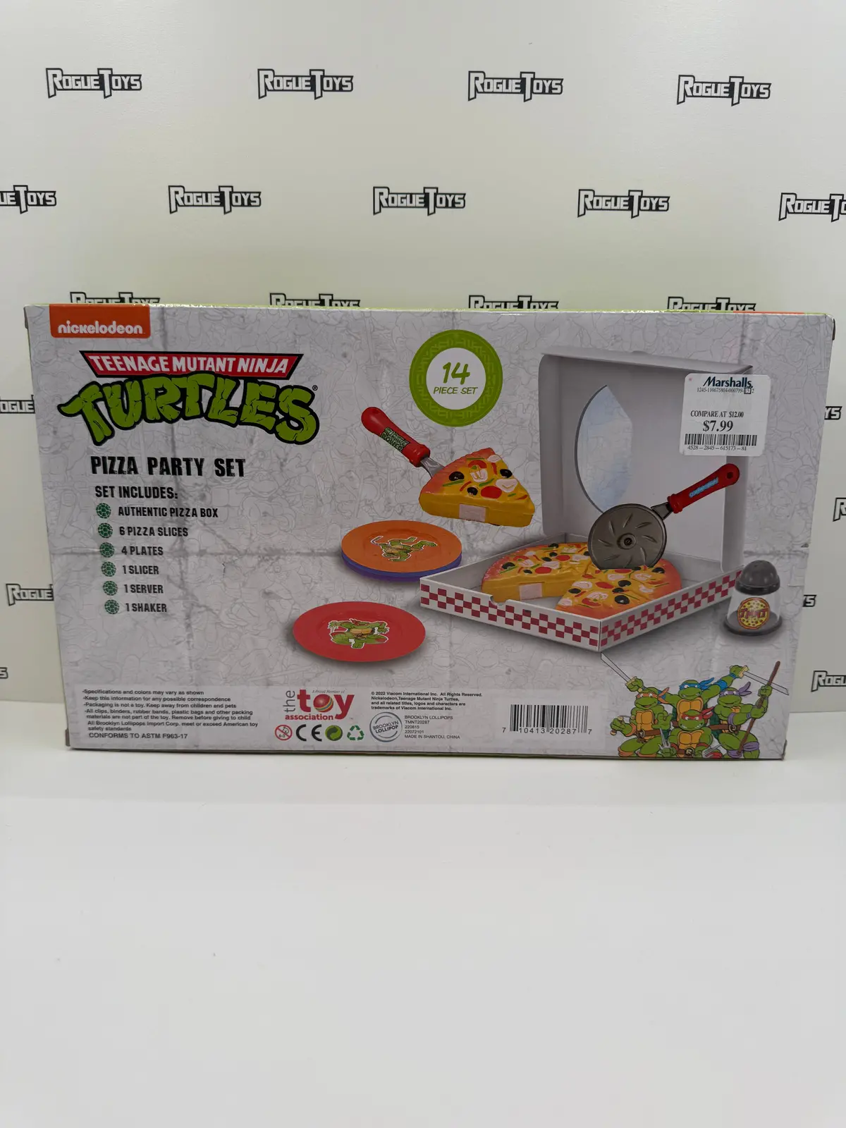 Viacom Nickelodeon Teenage Mutant Ninja Turtles Pizza Party Set 1