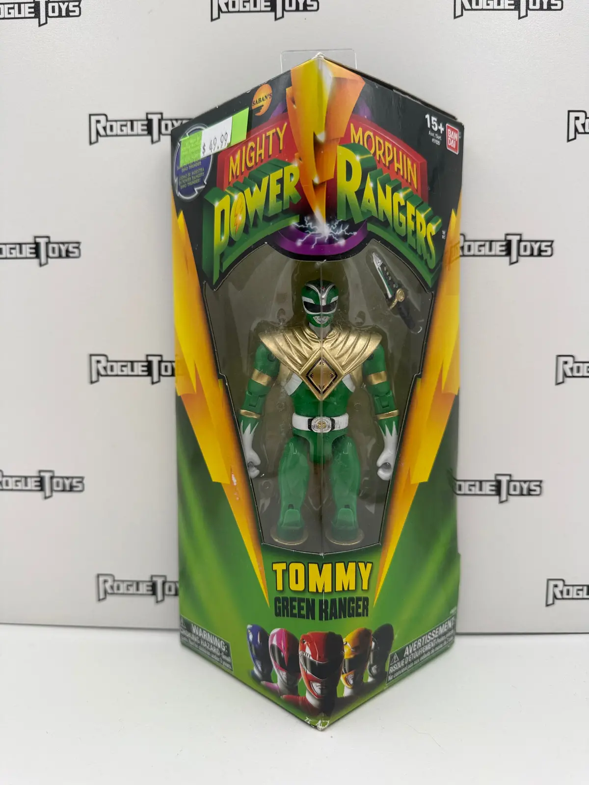 Bandai Mighty Morphin Power Rangers Tommy Green Ranger 1