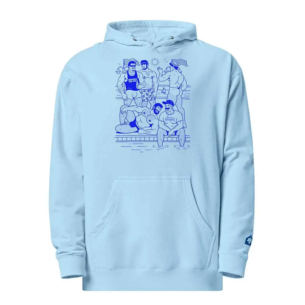 Ptown Boatslip Tea Pullover Hooded Sweatshirt 2