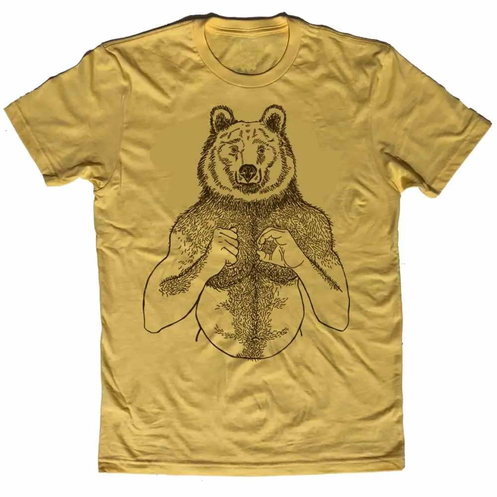 Beefy Bear Yellow T-Shirt 1