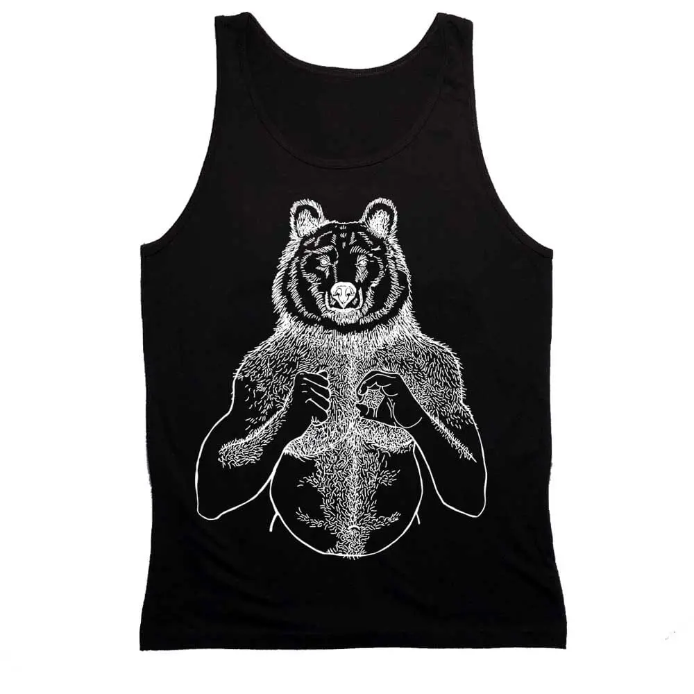 Beefy Bear Black Tank 1