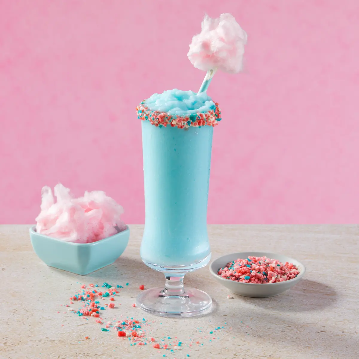 Poppin' Cotton Candy Frappe 1