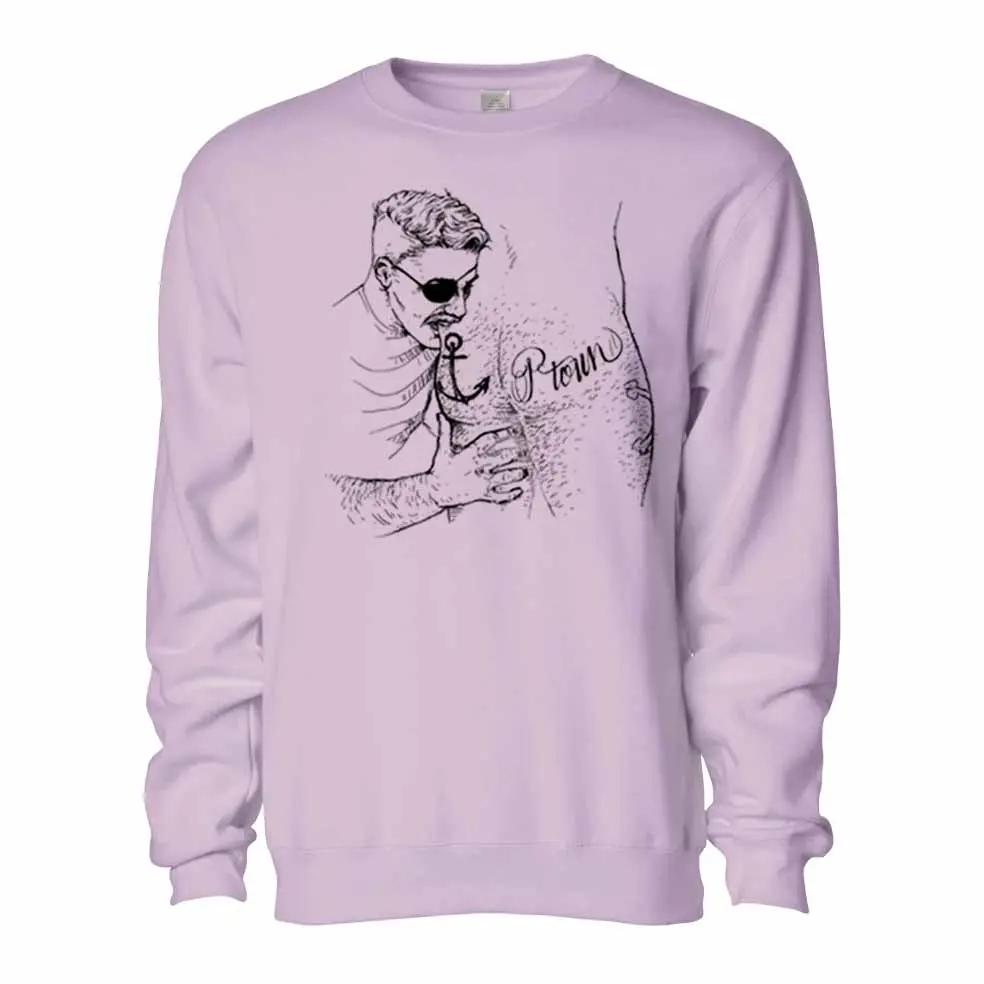 Ptown Butt Pirate Crew Sweatshirt 1