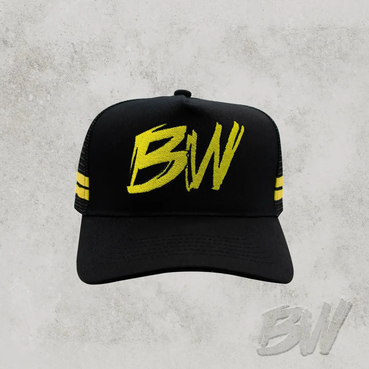 Bushwakka Trucker Mesh Cap - Black 1