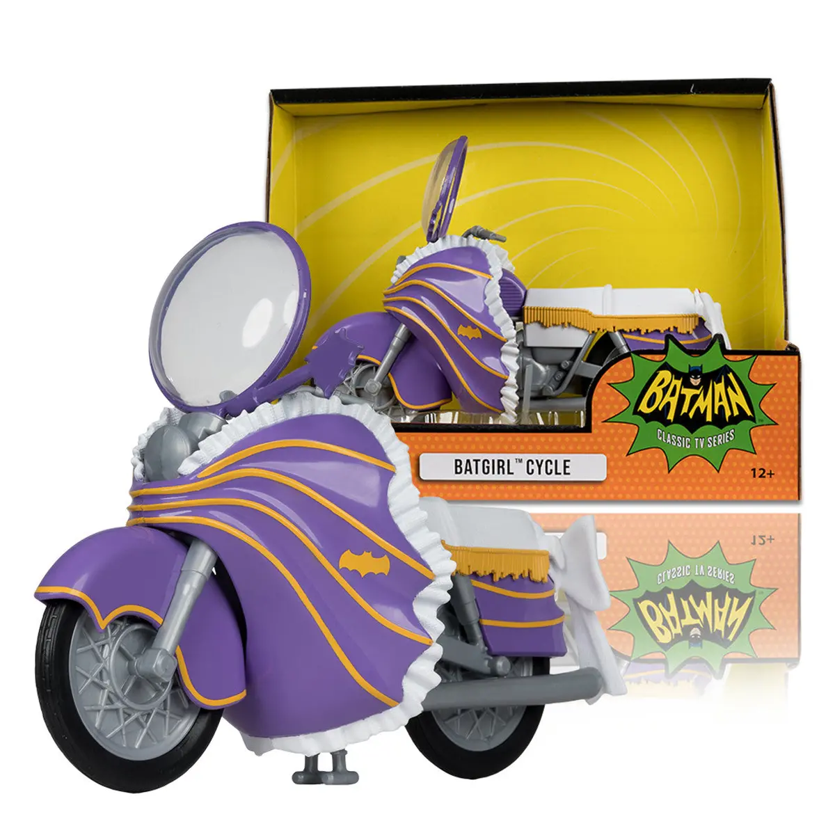 [Pre-Order] Mcfarlane Toys Dc Retro - Batman 1966 Classic Tv Series - Batgirl Cycle Vehicle (15154) 1