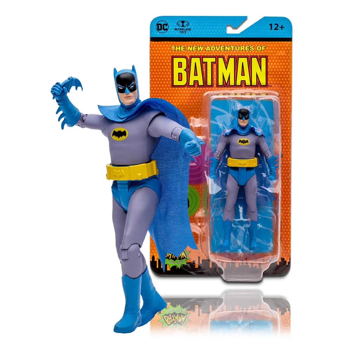 Mcfarlane: Dc Retro - The New Adventures Of Batman (1977) Batman Action Figure (15972) Low Stock 1