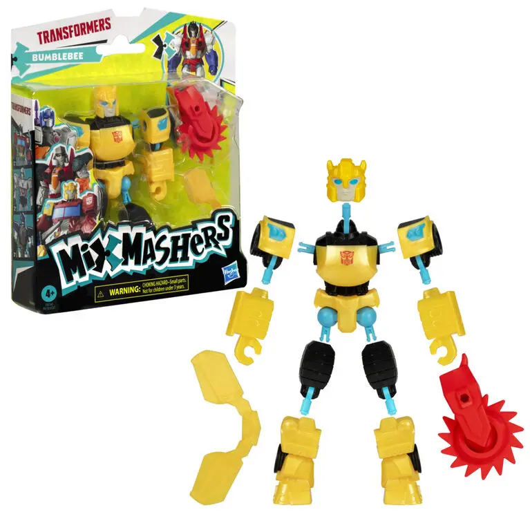Mixmashers - Transformers - Bumblebee - Custom Mix-And-Match Action Figure & Accessories (F9734) Low Stock 1
