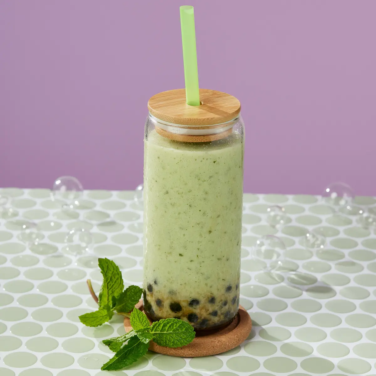 Coconut Mojito Energizing Boba 1