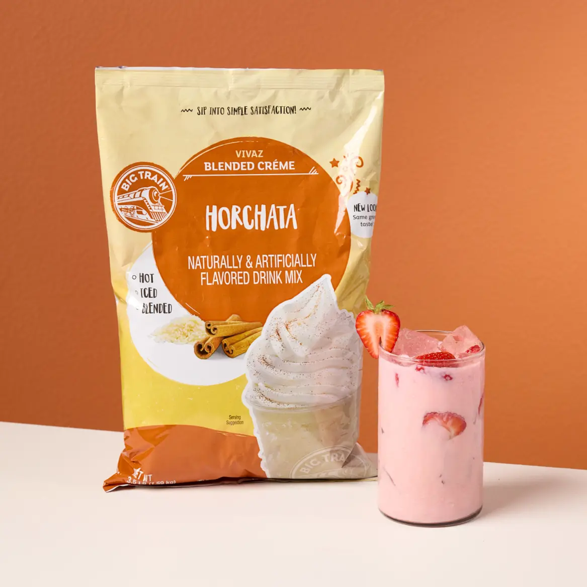 Strawberry Horchata Refresher 1
