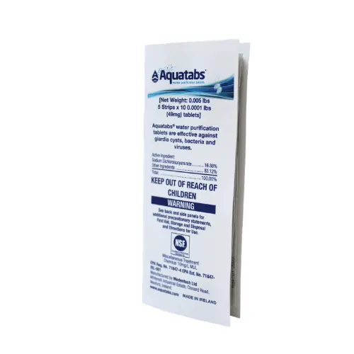 Aquatabs Water Purification Tablets 1