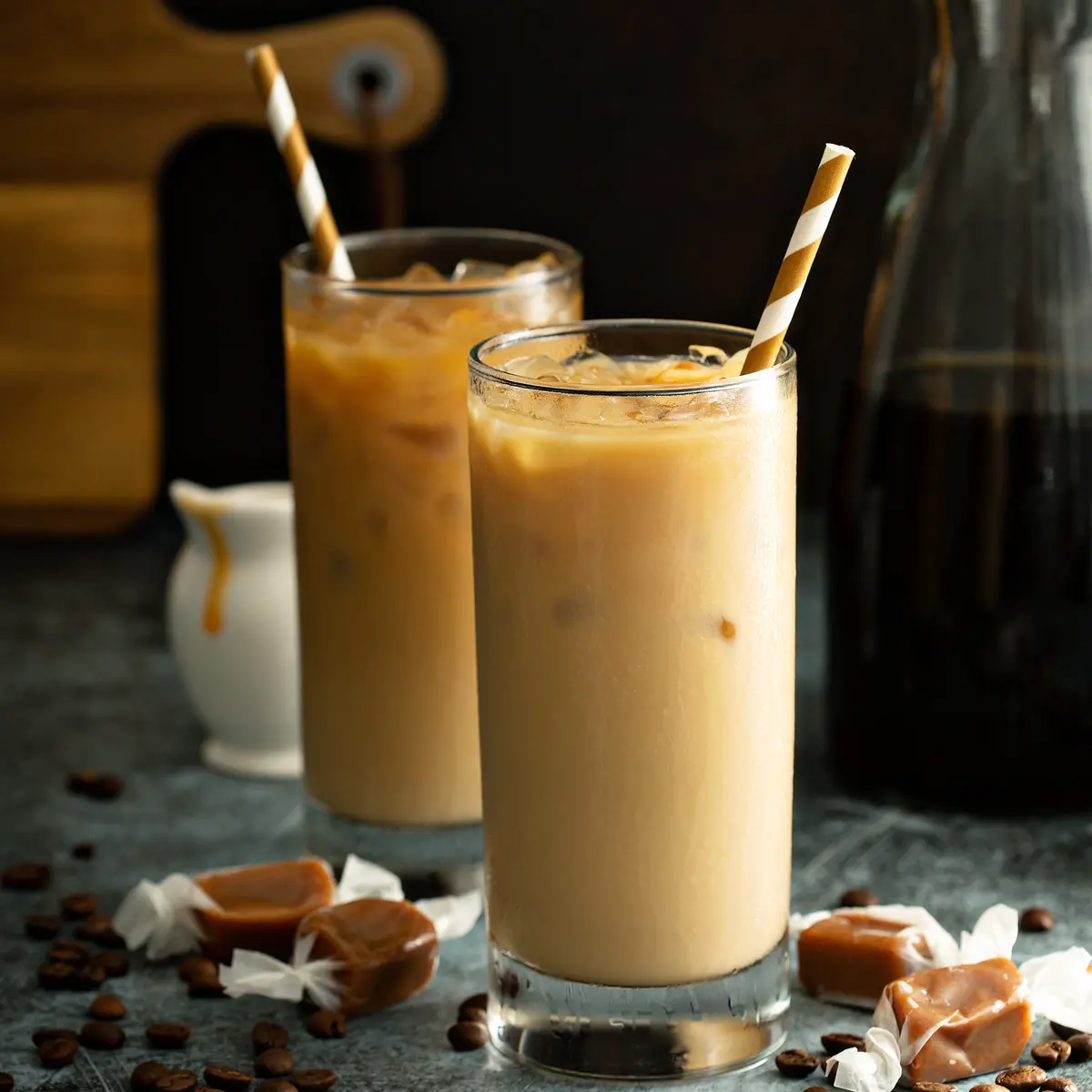 Butterscotch Lollipop Iced Latte 1