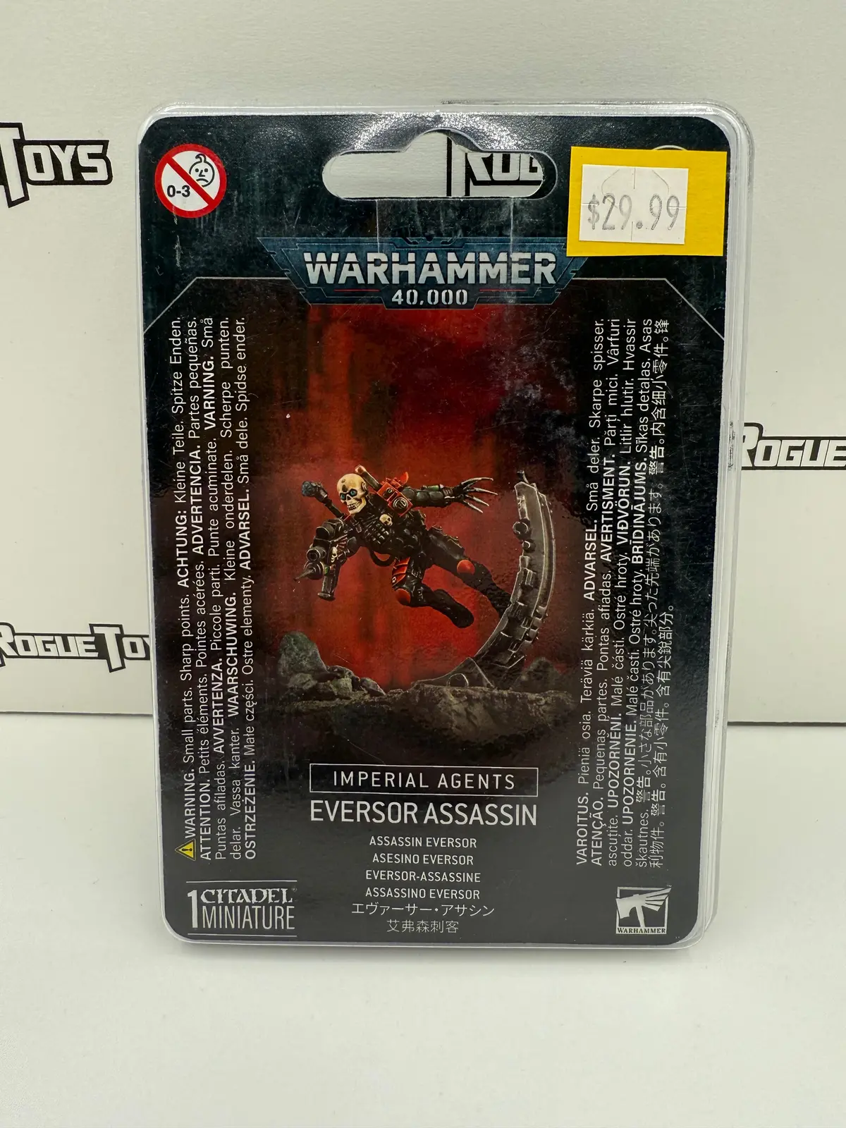 Citadel Warhammer 40,000 Imperial Agents Eversor Assassin 1